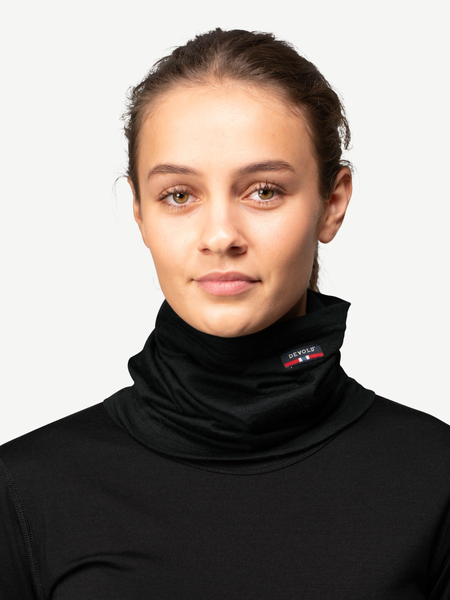 Бандана Devold Breeze Merino 150 Headover Black One Size 7028567566244 фото