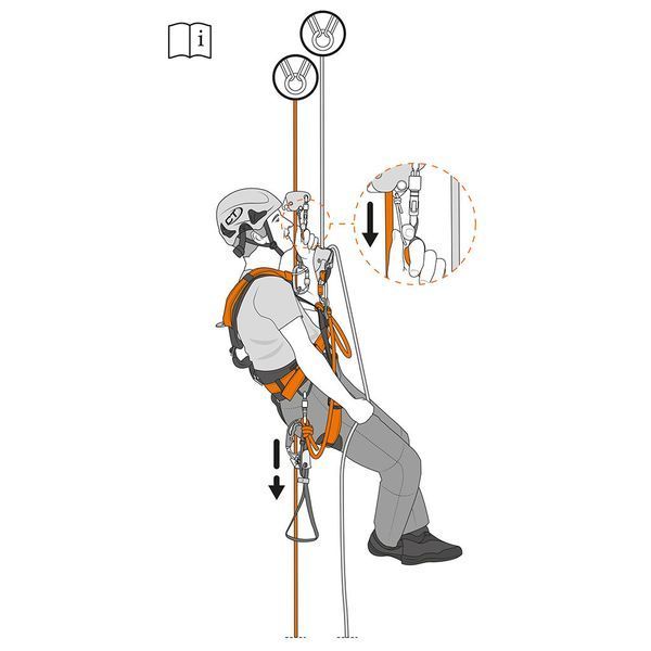Страхувальний пристрій Climbing Technology Easy Access 200100 фото