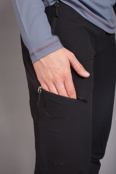 Брюки жен. Rab Vector Pants Wmns треккинговые Ebony 10 803280 фото