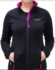 Жіноча куртка. Fahrenheit Power Stretch Pro Full Zip Wmn флісова black XS
