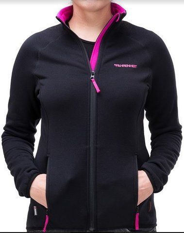 Куртка жін. Fahrenheit Power Stretch Pro Full Zip Wmn флісова black XS 805138 фото