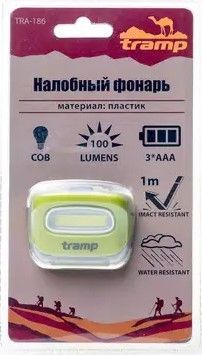 Фонарь Tramp TRA-186 налобный Green 810202 фото