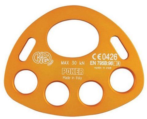 Пластина такелажна Kong Poker Anchor Plate 807264 фото
