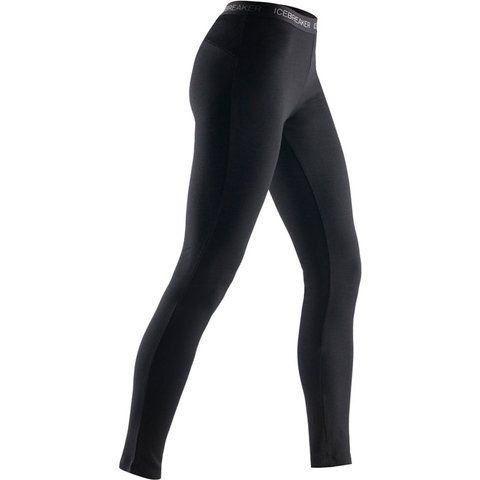 Штани жін. Icebreaker 260 Vertex Leggings W вовняні Black M 654419 фото
