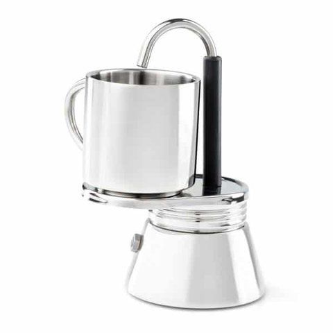 Кофеварка GSI outdoors Glacier Stainless 1 Cup Mini Expresso сталь 793520 фото
