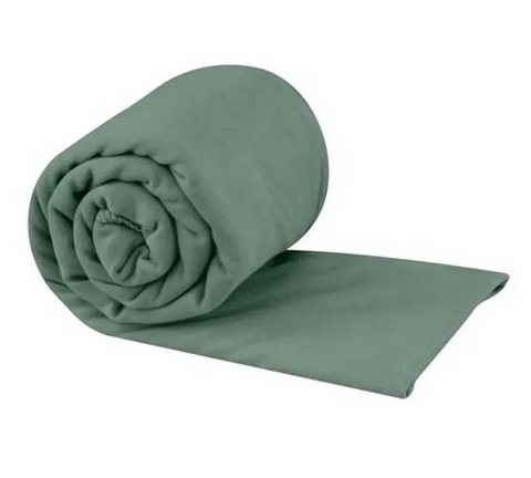 Полотенце Sea to Summit Pocket Towel L 60x120 облегчённое Sage N100420 фото