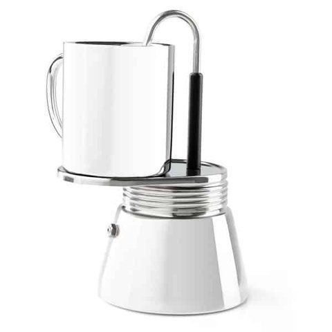 Кофеварка GSI outdoors Glacier Stainless 4 Cup Mini Expresso сталь 717474 фото