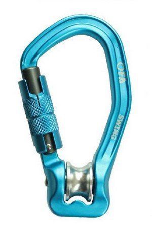 Карабін First Ascent Swing анодований з роликом 807028 фото
