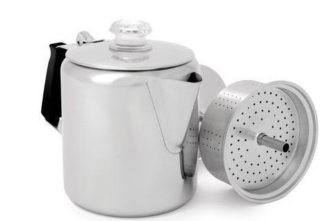 Кофеварка GSI outdoors Glacier Stainless 6 cup Perc сталь 756524 фото