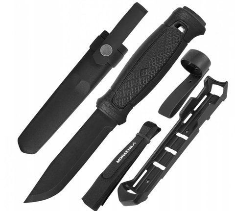 Нож Morakniv Garberg Black Blade (C) with Multi-Mount 2305.01.56 фото