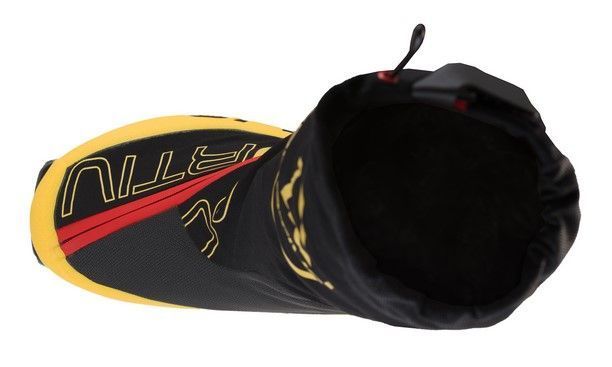 Ботинки муж. La Sportiva OLYMPUS MONS CUBE для высотного альпинизма Yellow/Black 42 806378 фото