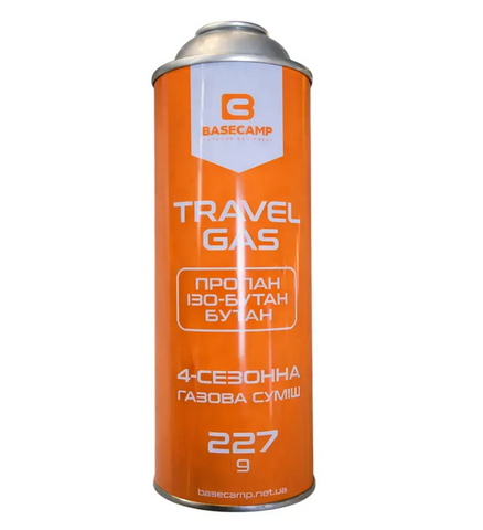 Баллон газовый Base Camp 4 Season Gas 227 г цанговый (BCP 70500) 812300 фото