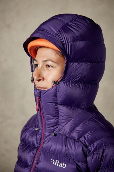 Куртка жен. Rab Electron Jkt Wmns Graphene/ Peony 12 N103326 фото