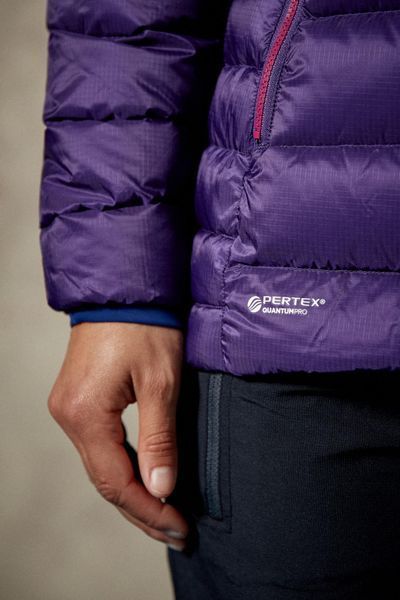 Куртка жен. Rab Electron Jkt Wmns Graphene/ Peony 12 N103326 фото