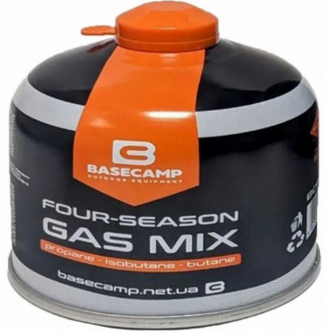 Баллон газовый Base Camp 4 Season Gas 230 г резьбовой (BCP 70300) 811515 фото