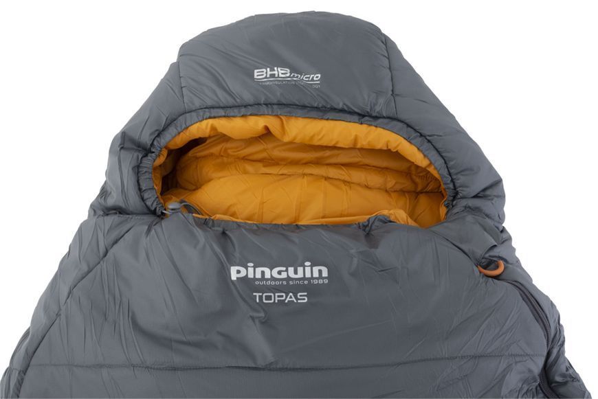 Спальный мешок Pinguin Expert CCS 195 Grey Right/Zip PNG 233483 фото