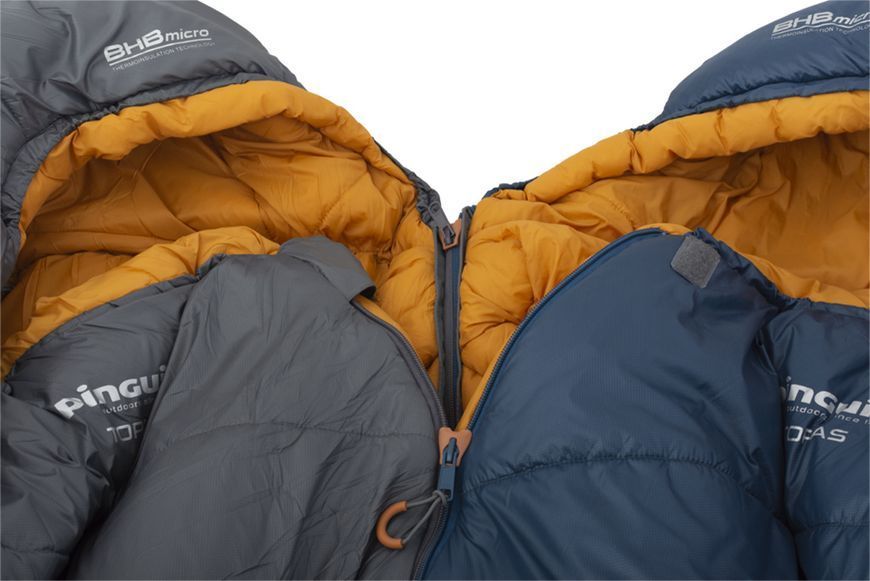Спальный мешок Pinguin Expert CCS 195 Grey Right/Zip PNG 233483 фото