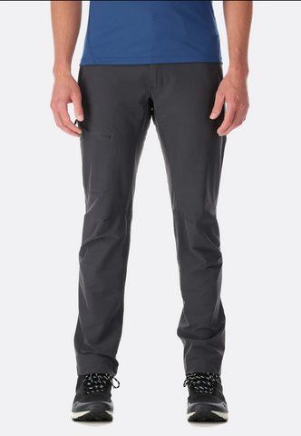 Брюки муж. Rab Incline Light Pants треккинговые ANTRACITE 32/M 811796 фото