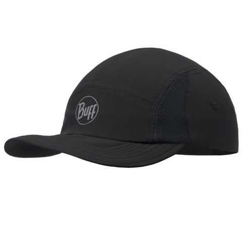 Кепка Buff Run Cap Solid r-Black 804782 фото