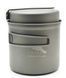 Котелок Toaks Titanium 1100ml Pot with Pan титановый со складными ручками и крышкой-сковородкой (CKW-1100) 810661 фото 1