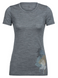 Футболка жен. Icebreaker Tech Lite SS Low Crew WMN Through the Forest 150 Ultralight gritstone hthr XS 802347 фото