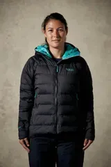 Куртка жен. Rab Valiance Jacket Wmns пуховая Steel 14
