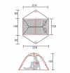 Палатка Tramp Aero 2 туристическая облегчённая (UTRT-002) small6