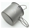 Котелок Toaks Titanium 1100ml Pot with Bail Handle титановый со складными ручками и крышкой (POT-1100-BH) small2