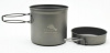 Котелок Toaks Titanium 1100ml Pot with Pan титановый со складными ручками и крышкой-сковородкой (CKW-1100) small1
