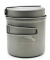 Котелок Toaks Titanium 1100ml Pot with Pan титановый со складными ручками и крышкой-сковородкой (CKW-1100) small3