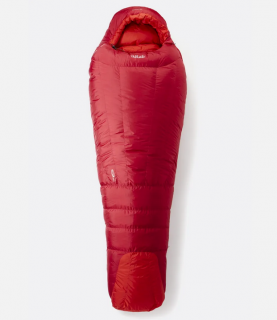 Спальный мешок Rab Expedition 1200 пуховый Left/Zip Summit Red