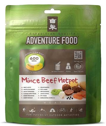 Второе блюдо: Adventure Food Mince Beef Hotpot (Жаркое с говяжими тефтельками) сублимированное