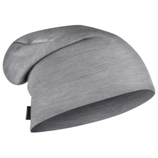 Шапка Buff Heavyweight Merino Wool Loose Hat Buff® Solid light grey шерстяная Solid light grey