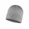 Шапка Buff Heavyweight Merino Wool Loose Hat Buff® Solid light grey шерстяная Solid light grey small2