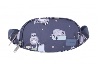 Сумочка Bagland Bella 2 L поясная Grey Racoon (220)