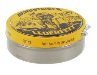 Крем для обуви Hey-Sport Bergsteiger-Lederfett farblos 100 ml