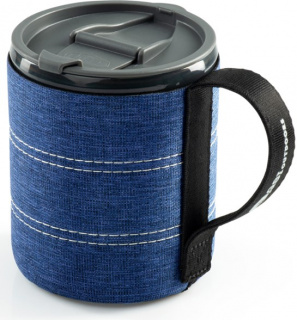 Термокружка GSI outdoors Infinity Backpacker Mug пластик с неопреновой защитой