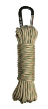Паракорд Gear Aid 550 Paracord Utility Line 9м с карабином sage/tan small1