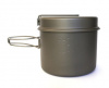 Котелок Toaks Titanium 1600ml Pot with Pan титановый со складными ручками и крышкой-сковородкой (CKW-1600) small2