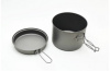 Котелок Toaks Titanium 1600ml Pot with Pan титановый со складными ручками и крышкой-сковородкой (CKW-1600) small5