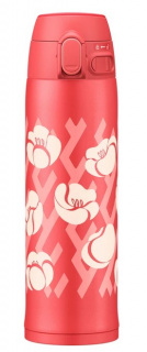 Термо-стакан Zojirushi Stainless Mug 0,48 стальной SM-TAE48SA Hana+Kana Collection