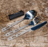 Набор столовый Lifeventure Titanium Cutlery Set титан small3