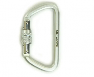 Карабин First Ascent WORKER стальной (FA 8002)