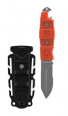 Нож Gear Aid Buri Utility Knife с ножнами orange small2