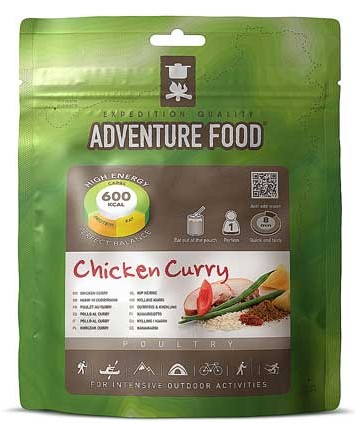 Второе блюдо: Adventure Food Chicken Curry (Курица Карри) сублимированное