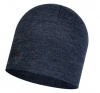 Шапка Buff Midweight Merino Wool Hat Buff® NIGHT BLUE MELANGE шерстяная night blue melange small1