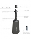 Фильтр-фляга LifeStraw Peak Squeeze 650 мл. половолоконный small4